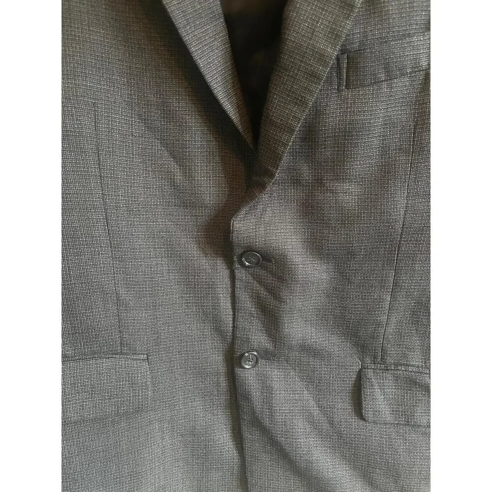 Jos A Banks‎ Mens Blue 40R Blazer Sports Coat Suit Jacket Wool
